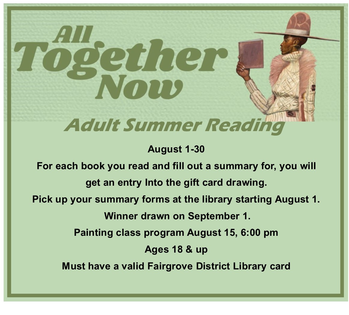 to the Fairgrove District Library — Fairgrove District Library