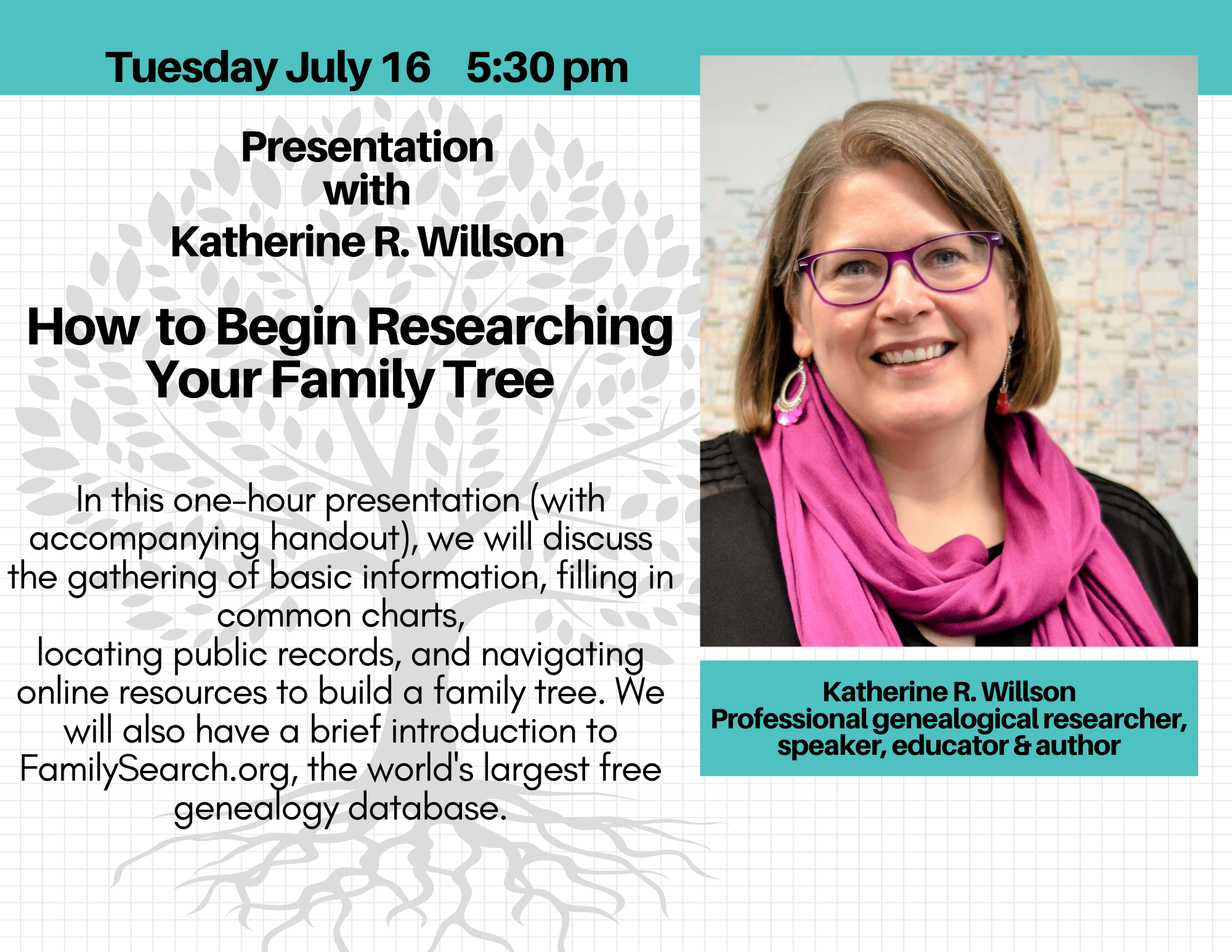 Teal and White Checkered Books Tutor Flyer.png